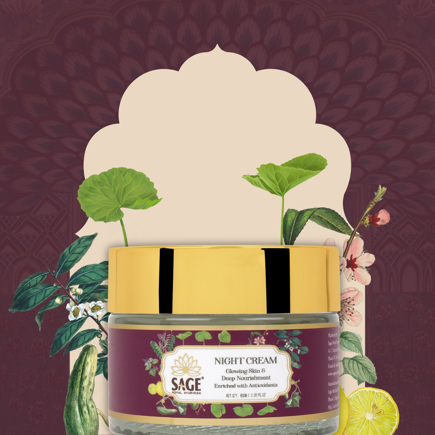 NIGHT CREAM Sage Herbal