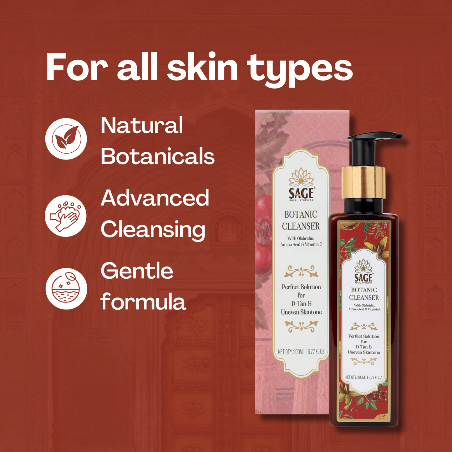 Botanic Cleanser – Deep Cleansing for Radiant Skin Sage Herbal