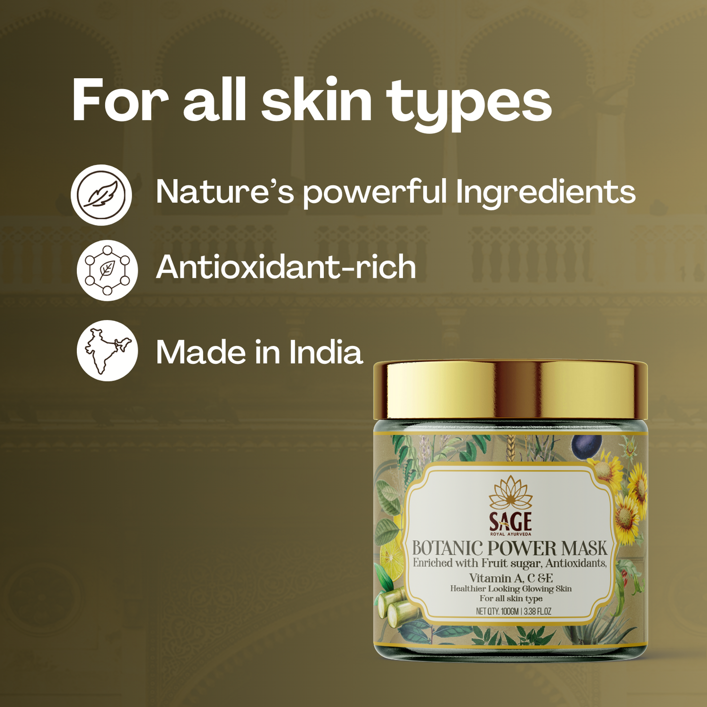 BOTANIC POWER MASK Sage Herbal