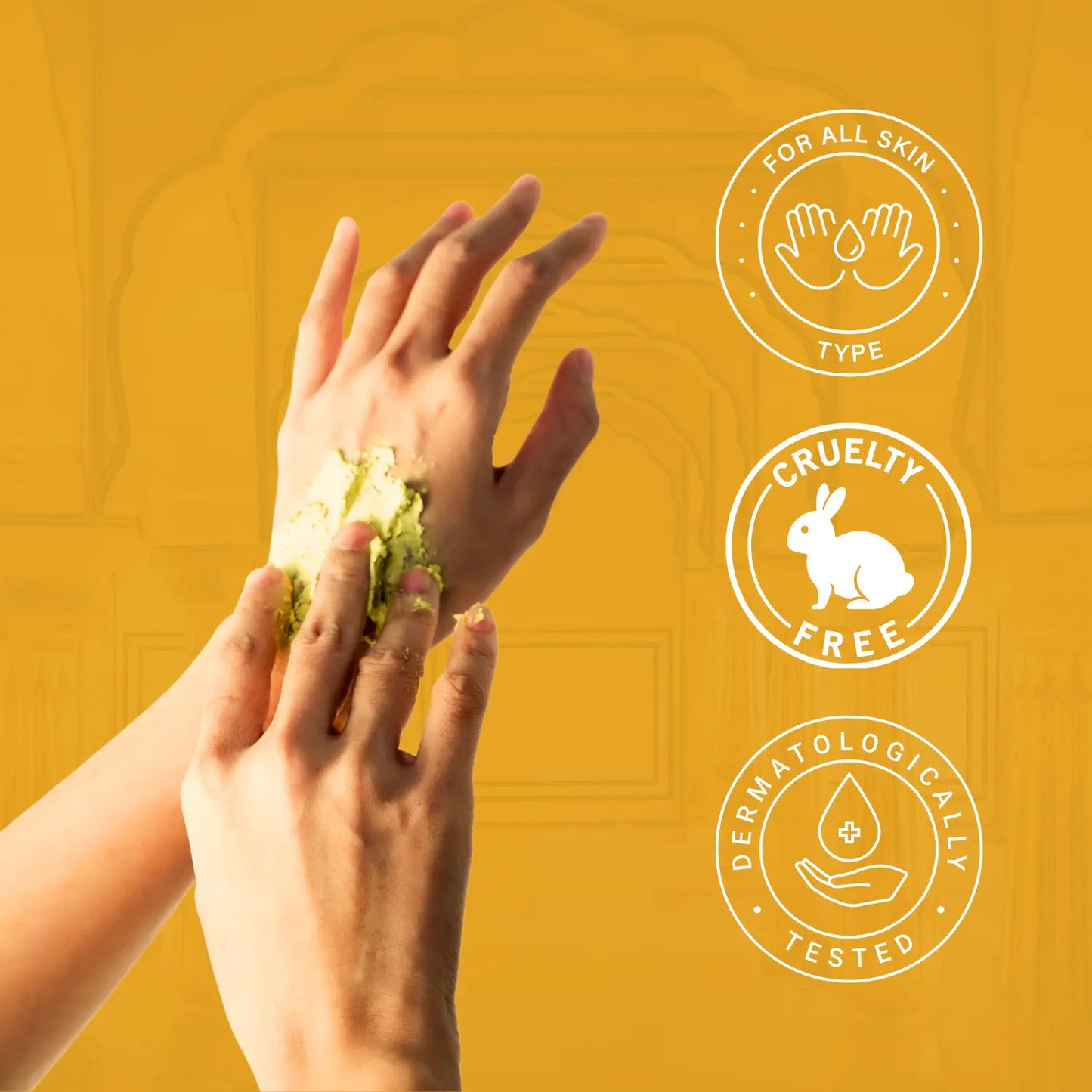 Kesar Chandan Face Scrub | Natural Skin Brightening & Exfoliation Sage Herbal