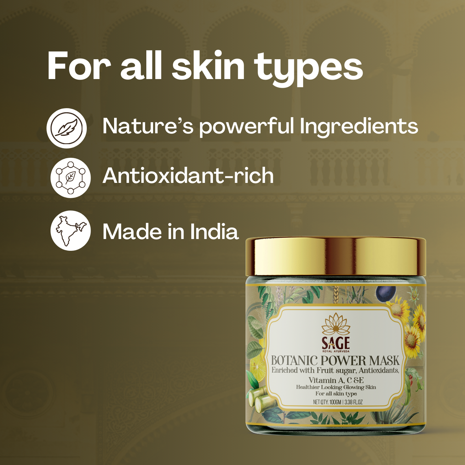 BOTANIC POWER MASK Sage Herbal