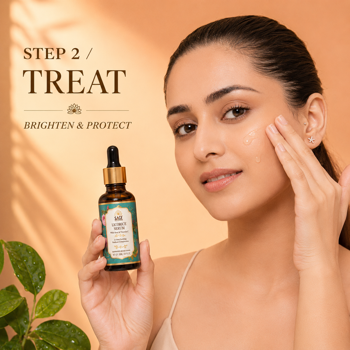 The Morning Sunrise Glow Ritual – Face Wash + Serum + Day Cream Sage Royal Ayurveda