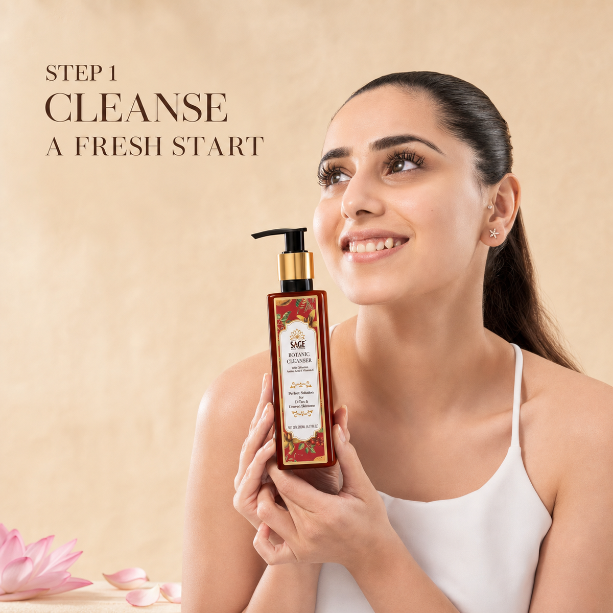 Step 1 Cleanse - a fresh start