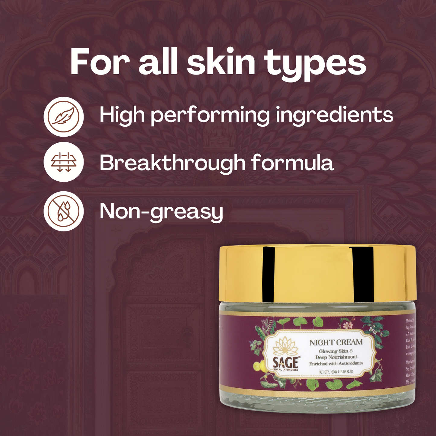 NIGHT CREAM Sage Herbal